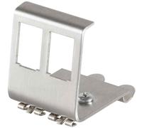 [MP0052] LogiLink Professional Adaptateur rail DIN pour 2 modules Keystone, m...