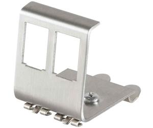 [MP0052] LogiLink Professional Adaptateur rail DIN pour 2 modules Keystone, m...