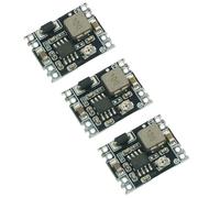 MP1584EN DC-DC 3A Convertisseur 4.5-28V à 0.8-20V Step Down Régulateur de tension réglable abaisseur alimentation stabilisée 5V 9V 12V Buck (3 pcs)