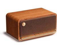 Mp230 - Enceinte Portable Bluetooth Sans Fil Rétro Lecture Via Bluetooth, Aux Et Carte Micro Sd, Marron