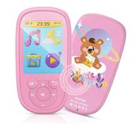 MP3 Enfant Bluetooth 8Go Licorne Design avec Haut-Parleur Lecteur de Jeux Ecran 2.4’’ Ecouteur et Corde Inclus Radio FM Vidéo