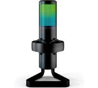 MP3000 Premium RGB USB Condenser Microphone for PC,PS5,PS4 & Mac,4 Recording Modes,Plug & Play,PC Game Microphone with Stand,Streaming,Studio Mic for Podcast,Twitch