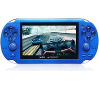MP5 4.3 pouces écran 8GB multilingue Handheld Game Player Palm Machine bleu