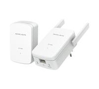 Kit CPL WiFi 300 Mbps - MERCUSYS - MP510 KIT - Prise CPL Fibre - 1 Port Gigabit - 1000 Mbps