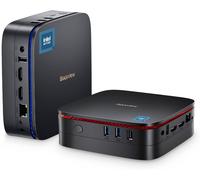 Mp60 Mini Pc, Intel New 2025 Gen N150(Jusqu'À 3.6Ghz) Computer 16Gb Ddr4 Ram 512Gb M.2 Ssd, Mini Desktop Gaming Pc 4K Hd Dual Hdmi, Gigabit Ethernet, 5G Wifi/Bt/Éducation[HUB6110832]