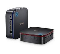 Blackview MP60 Mini PC Noir: Intel Celeron N5095 2.9GHz,Windows 11 Pro,16Go LPDDR4/512Go SSD Mini Ordinateur de bureau,Wi-Fi 2.4G+5G-(Poids 390g) Noir