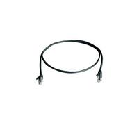 MP8 100 - Cordon de raccordement - RJ-45 (M) pour RJ-45 (M) - 10 m - UTP - CAT 5e - moulé - noir
