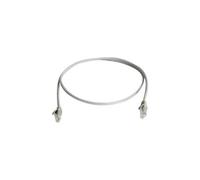MP8 250 - Cordon de raccordement - RJ-45 (M) pour RJ-45 (M) - 3 m - UTP - CAT 6 - IEEE 802.3at - sans halogène, moulé, sans crochet, bloqué - gris,