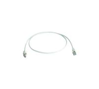 MP8 FS 500 - Cordon de raccordement - RJ-45 (M) pour RJ-45 (M) - 20 m - SFTP - CAT 6a - démarré, sans halogène, sans crochet, bloqué - blanc, RAL