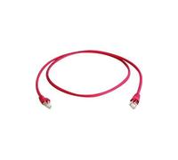 MP8 FS 600 - Câble inverseur - RJ-45 (M) pour RJ-45 (M) - 1 m - SFTP - CAT 7 - rouge