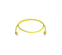 Telegärtner Câble de raccordement réseau RJ45 100009130 CAT 6a S/FTP jaune 15 m