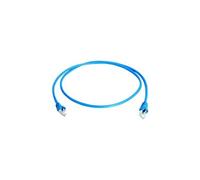 Câble de raccordement réseau informatique RJ45 L00006A0046 CAT 6a S/FTP bleu 20.00 m