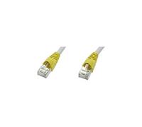 MP8 FS 600 - Cordon de raccordement - RJ-45 (M) pour RJ-45 (M) - 7.5 m - SFTP - CAT 7 - jaune