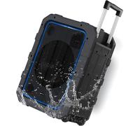 Mpa-2400Gry 10,240W Portable Sans Fil Bluetooth,Haut-Parleur Avec Des Lumières De Partis À Led,6 Modes Dsp,Des Entrées De Microphone / Guitare,Radio Fm,Usb