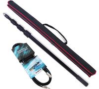 Mpb03 Boompole 3 M Ton Angel Angel Télescopique Avec Étui+Rallonge Pour Vidéo Microphone 3 M Mini Jack Stéréo De 3,5 Mm Mc 099Xj