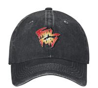 MPBGAOGP Casquette de Baseball pour Hommes, Casquettes de Baseball Fatal Fury Logo pour Hommes Femmes Mode Couvre-Chef Camionneur Chapeau réglable, Cadeau