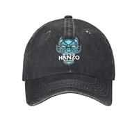 MPBGAOGP Casquette de Baseball pour Hommes, Overwatch Game Washed Casquette de Baseball Classique Sun Trucker Chapeau d’été Femmes Hommes Tennis Skate Snapback Cap,Cadeau