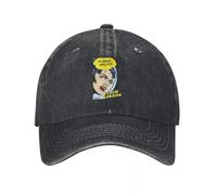 MPBGAOGP Casquettes Homme,Flash Gordon À l’Aide ! Retro Comic Demin Cap Durable pour Toutes Les Saisons Casquette d’été Casquette de Baseball pour Hommes,Cadeaux Anniversaire Homme