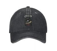 MPBGAOGP Casquettes Homme,Grotta in Tung Pendel Saturn & Stars Space Art Astronaut Décoration Denim Chapeau Respirant Design Golf Casquette de Baseball Femme,Cadeaux Anniversaire Homme