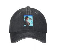 MPBGAOGP Casquettes Homme,Justice poétique Vintage des années 90 Film Denim Chapeau Outdoor Adventures Chapeaux Femme Casquette de Baseball pour Hommes,Cadeaux Anniversaire Homme
