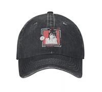 MPBGAOGP Casquettes Homme,Mai Sakurajima Rascal Ne Rêve Pas De Bunny Girl Senpai Anime Denim Chapeau Outdoor Adventures Hommes Chapeaux Casquette De Baseball pour Hommes,Cadeaux Anniversaire Homme