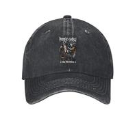 MPBGAOGP Casquettes Homme,Rotting Christ The Heretics Demin Trucker Hat Respirant Design Caps Hommes Cap Homme Été,Cadeaux Anniversaire Homme