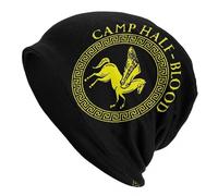 MPBGAOGP Chapeau Homme Camp Half-Blood Percy Jackson Olympiens Crânes Bonnets Chapeaux Été Hommes Femmes Extérieur Casquettes Chaud Tête Wrap Bonnet Cadeaux personnalisés