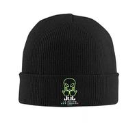 MPBGAOGP Chapeau Homme La Route est Longue Jul UFO 2024 Bonnet tricoté pour Femmes Hommes Bonnets d’Hiver Chapeau Chaud en Acrylique Cadeaux personnalisés