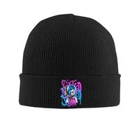 MPBGAOGP Chapeaux pour Hommes en Pur Coton, Anime Arcane Chaos est ma Vocation Casquettes tricotées pour Femmes Hommes Bonnet d’Hiver Chapeaux Acrylique Warm Melon Cap,Cadeau