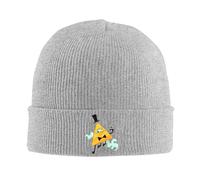 MPBGAOGP Chapeaux pour Hommes en Pur Coton, Gravity Family Falls Bill Cipher Fanart Hat Automne Hiver Skullies Bonnets Baggy Caps Hommes Femmes Chapeau tricoté, Cadeau
