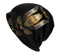 MPBGAOGP Chapeaux pour Hommes en Pur Coton, Pegasus Bronze Bonnet Chapeaux Chapeau Tricoté de Rue pour Femmes Hommes Hiver Anime Chevaliers du Zodiaque Skullies Bonnets Caps,Cadeau