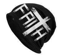 MPBGAOGP Chapeaux pour Hommes en Pur Coton, personnalisé Dieu prédicateur croyant Christian Skullies Bonnets Cap Unisexe Tricot Chapeau Adulte Foi Christianisme Religieux Bonnet Chapeau,Cadeau
