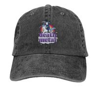 MPBGAOGP Hommes Trucker Cap Death Meta Baseball Cap Hommes Chapeaux Femmes Visière Protection Snapback Mignon Licorne Cartoon Caps Cadeaux de l’Enseignant