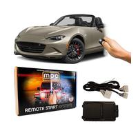 MPC Kit de démarrage à distance compatible avec Mazda MX-5 2016-2023 || Plug and Play || Utilise un porte-clés d'usine || Verrouillage poussoir 3X pour démarrer || Support technique américain