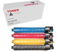 MPC2800 / MPC3300 Lot de 4 cartouches de toner compatibles avec Ricoh Aficio MP-C2800 / MP-C3300 (841124 842043, 841127 842046 841427, 841126 842045 845 1426. 841125 842044 841425)
