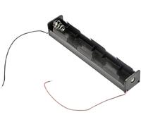 MPD BH13CW Support de pile 3x LR14 (C) raccordement par fils (L x l x H) 146 x 29 x 25 mm