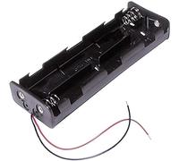MPD BH26CW Support de Pile 6X LR14 (C) raccordement par Fils (L x l x H) 158 x 55 x 26 mm