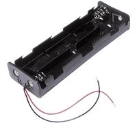 MPD BH26CW Support de pile 6x LR14 (C) raccordement par fils (L x l x H) 158 x 55 x 26 mm