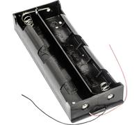 MPD BH26DW Support de pile 6x LR20 (D) raccordement par fils (L x l x H) 201 x 73 x 29 mm