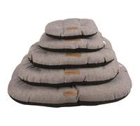 MPETS Coussin oval OLERON - Pour chien - M - Gris clair