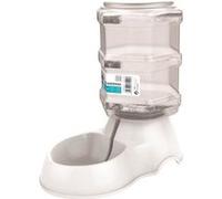 M-PETS Distributeur d'eau Hexagonal - 3500 ml - Blanc - Pour chien