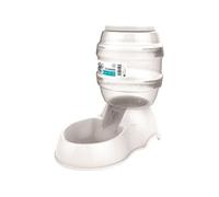 MPETS Distributeur de croquettes Cylinder 3500ml Pour chien Blanc
