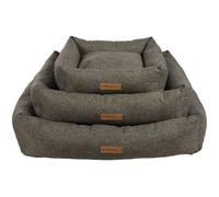 MPETS Panier coussin OLERON - Pour chien - S - Gris anthracite