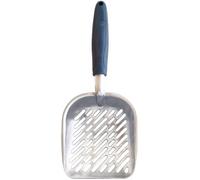 MPETS Pelle à litière Chrome - Pour chat - Bleu et chromé
