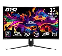 MSI MPG 321CURX QD-OLED écran plat de PC 80 cm (31.5") 3840 x 2160 pixels 4K Ultra HD Noir