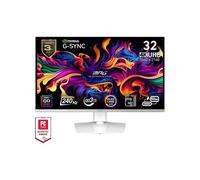 MSI Écran PC Gamer MPG 321URXW QD-OLED 32" UHD 240Hz 0,03ms Ajustable en hauteur