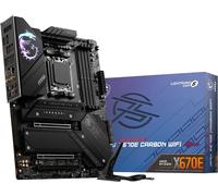 Mpg X670E Carbon Wifi Carte Mère,Atx-Pour Processeurs Amd Ryzen Série 9000,Am5-Alimentation 18 Phases Double Rail 90A,Ddr5 Memory Boost 6600+Mhz/Oc,2XPcie 5.0 X16,2XM.2 Gen5,Wi-Fi 6E