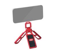 MPH-01 Trépied magnétique pliable pour téléphone portable compatible avec Magsafe pour iPhone 17/16/15/14/13/12 Plus Pro Max, poignée de trépied pour téléphone portable, support de bureau de voyage