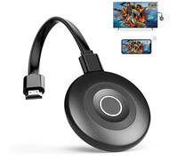 Mpiolife Wireless HDMI Dongle per TV 4K, 5G Miracast WI-FI Airplay Adaptateur, Plug & Play, HDMI Dongle sans Fil D'écran Miroir Vidéo pour Phone Android i-OS Mac DLNA Pad PC to TV Monitor Projector