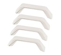 MPK Poignée de porte en plastique pour caravane Blanc cassé 180 mm